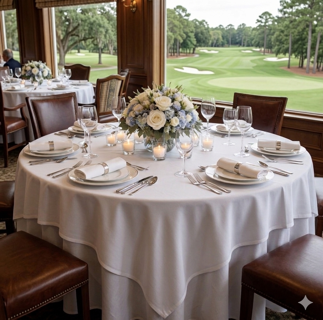 Vacation Linen Services food and beverage at a country club